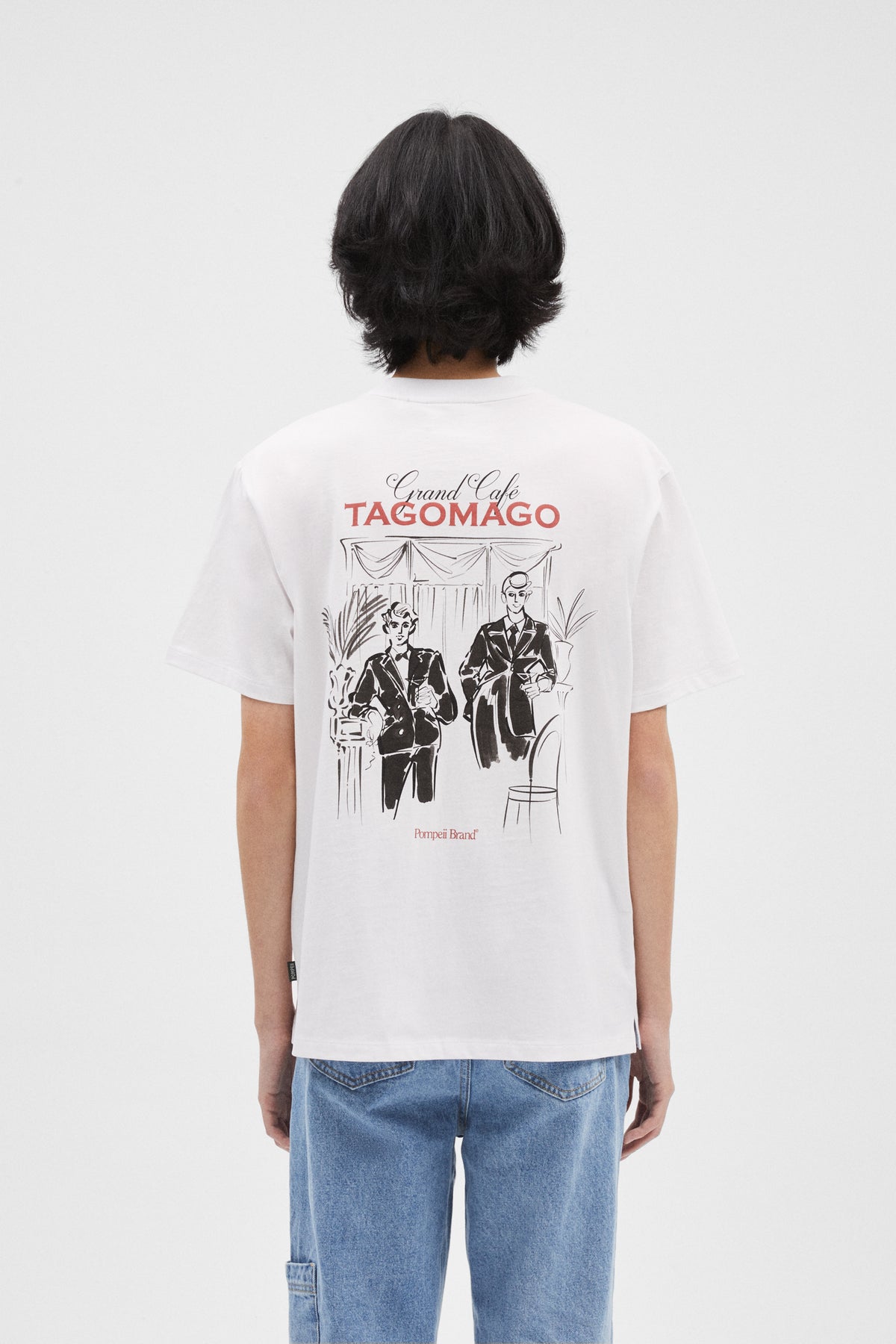 TOMAGO GRAPHIC TEE COFFEE