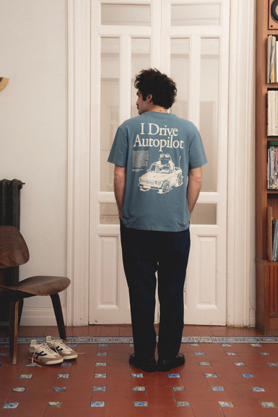 AUTOPILOT STEEL BLUE TEE