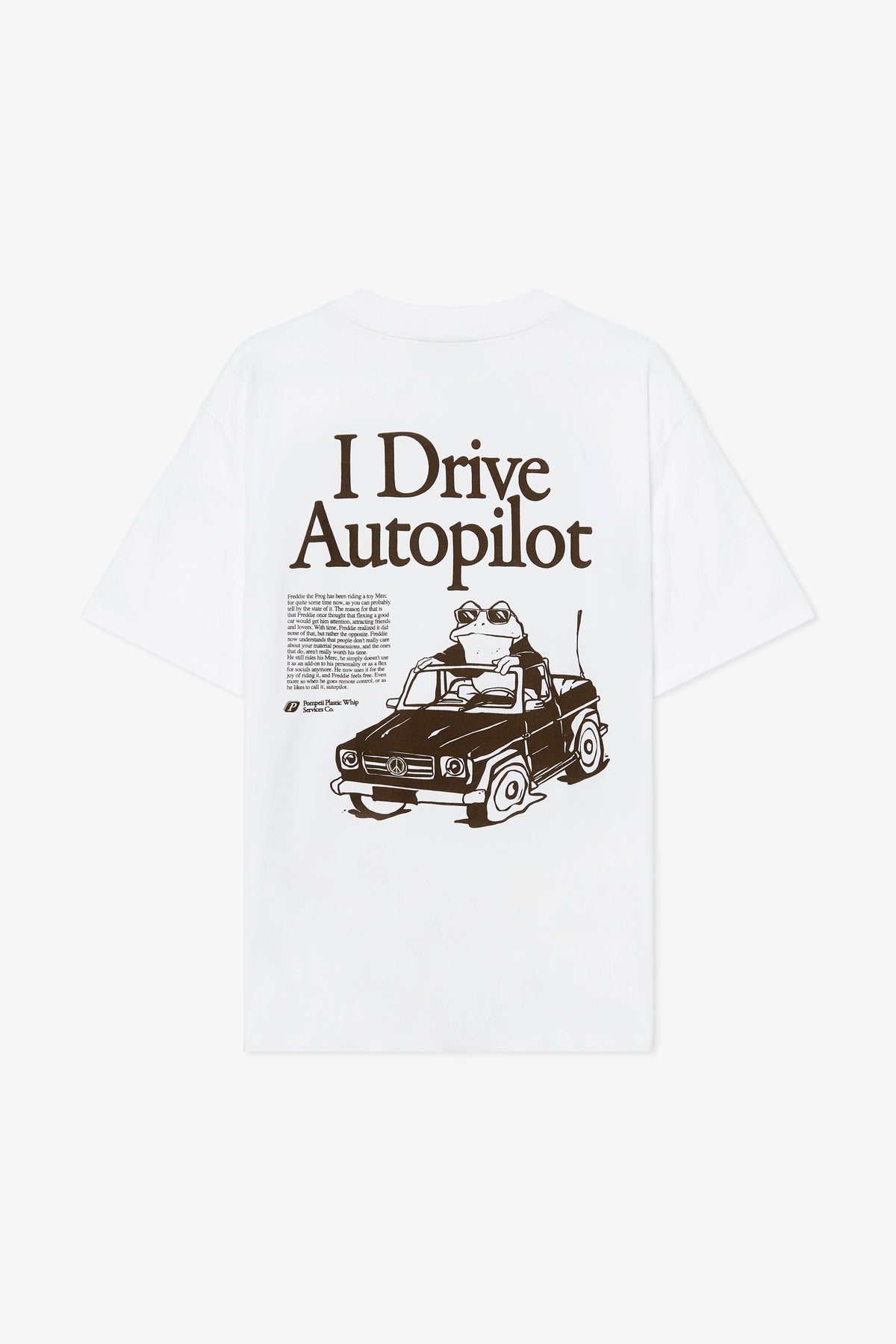 AUTOPILOT WHITE TEE