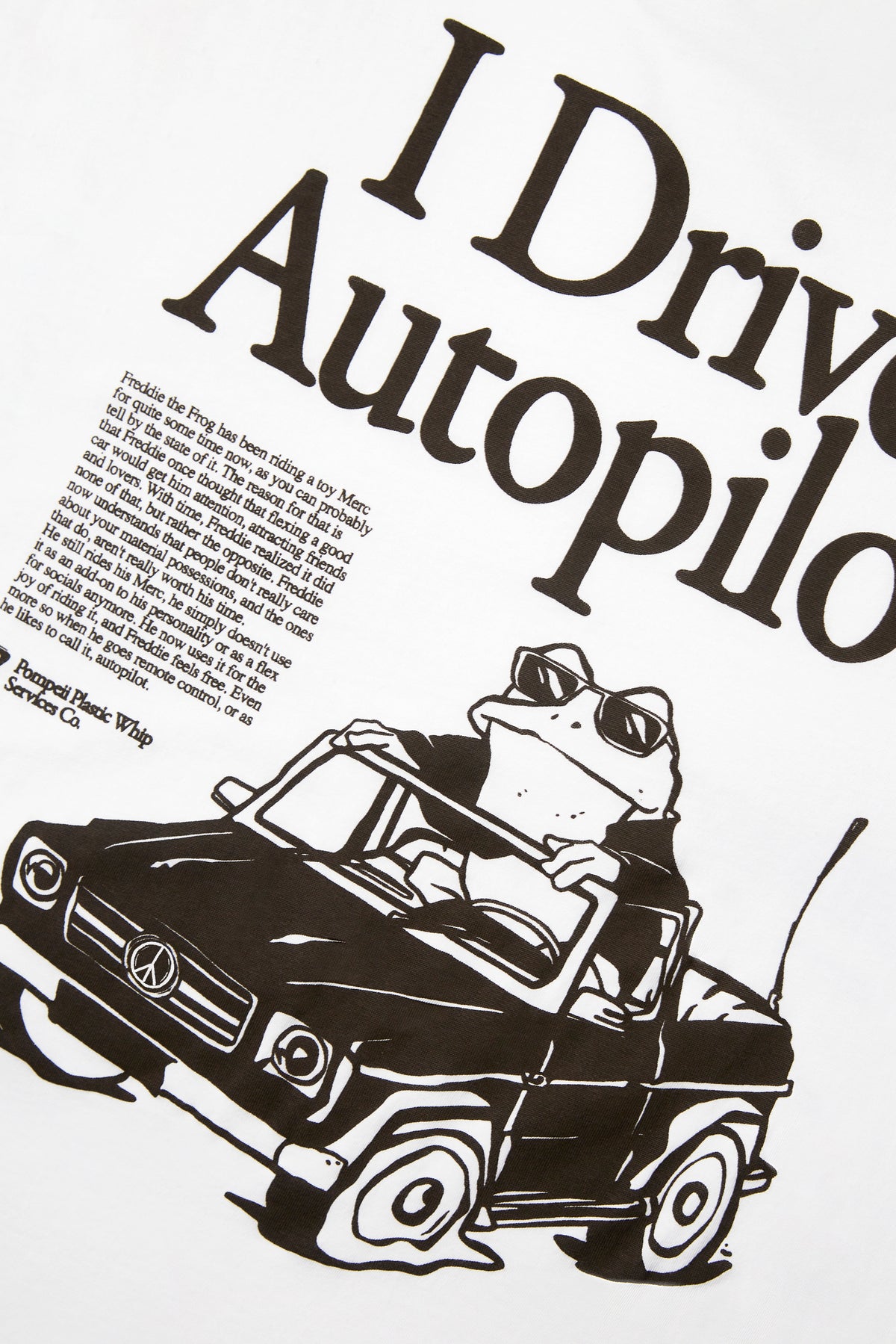 AUTOPILOT WHITE TEE