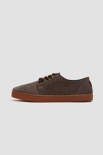HIGBY SUEDE HYDRO GREY MUSHROOM