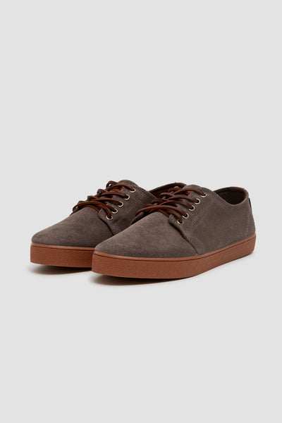 HIGBY SUEDE HYDRO GREY MUSHROOM