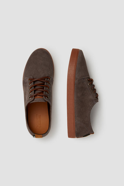 HIGBY SUEDE HYDRO GREY MUSHROOM