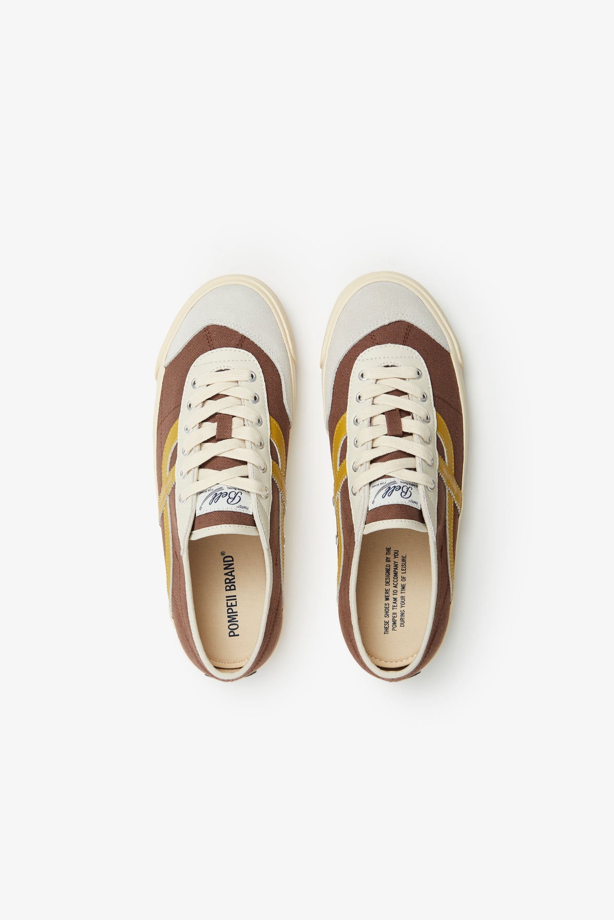 BELL CANVAS BROWN YELLOW