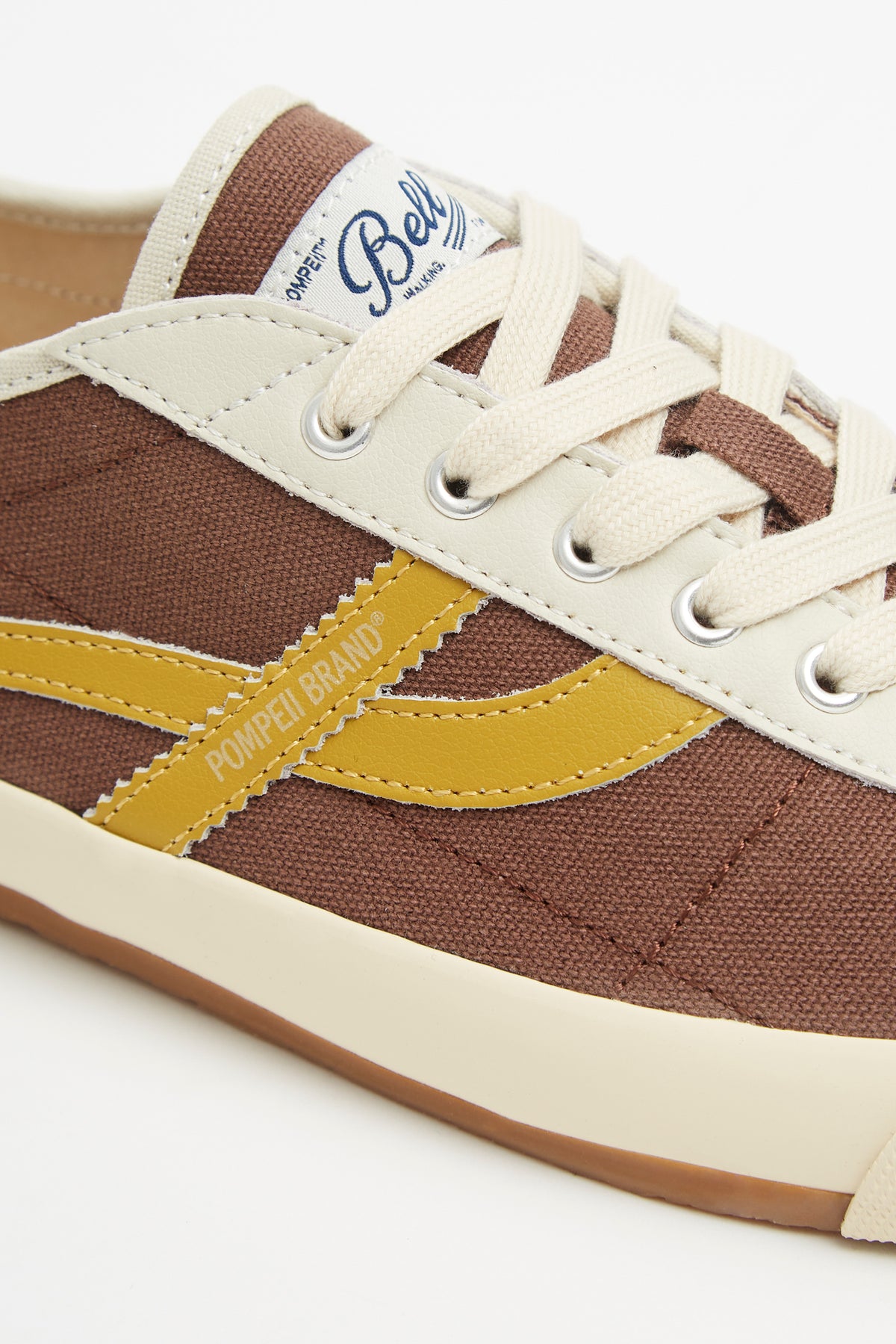 BELL CANVAS BROWN YELLOW