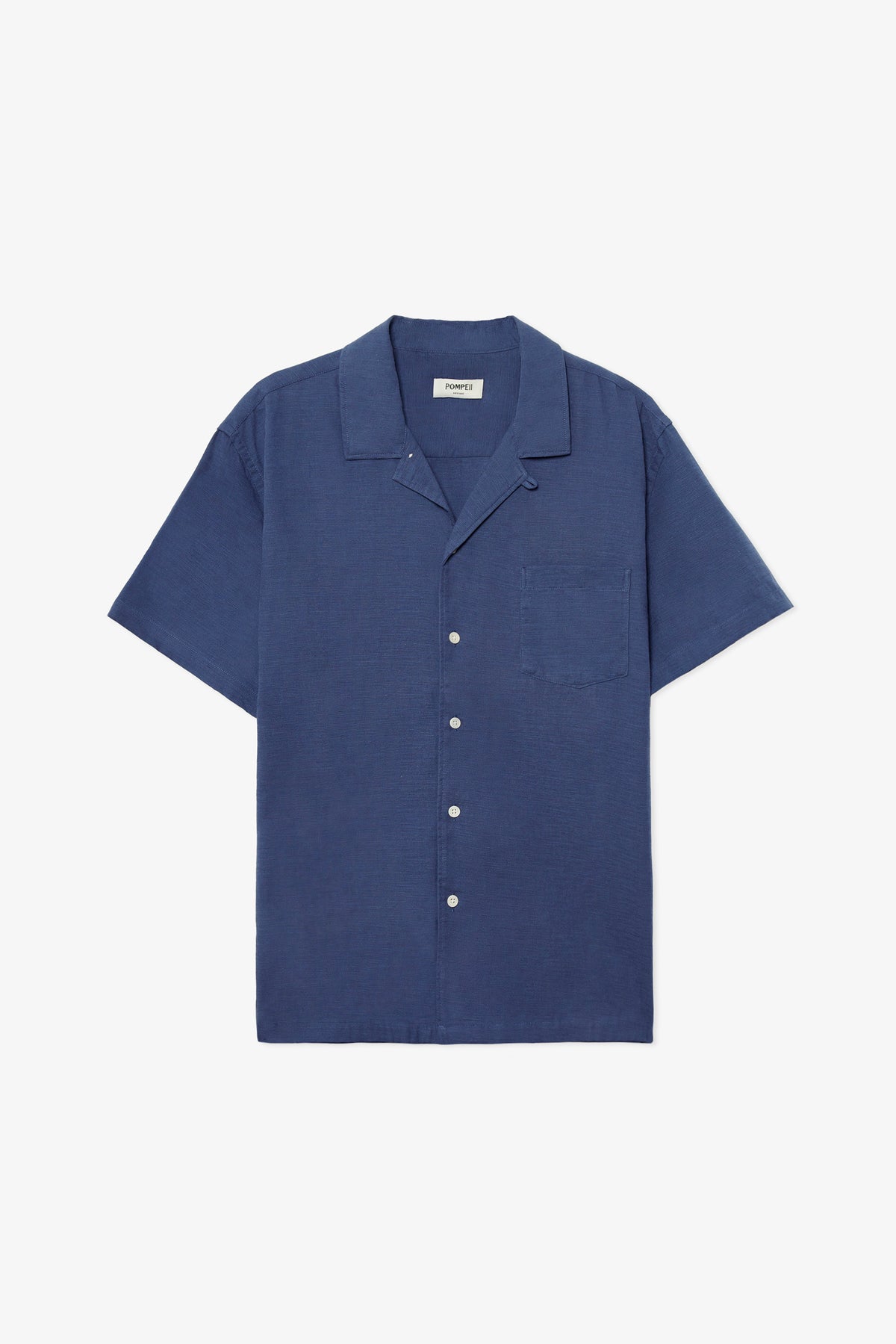 BLUE SHORT SLEEVE SHIRT