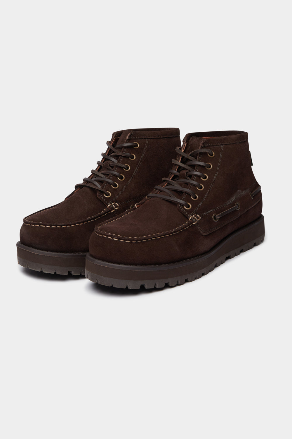 BRISTOL BOOT SUEDE HYDRO DARK BROWN