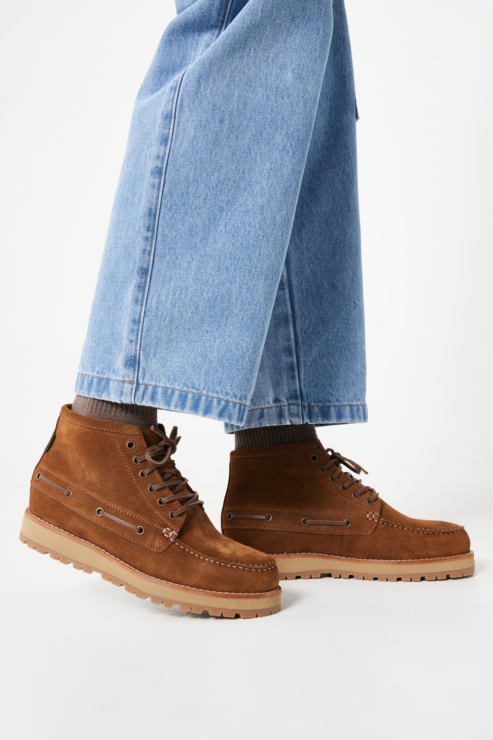 BRISTOL BOOT SUEDE HYDRO OAK