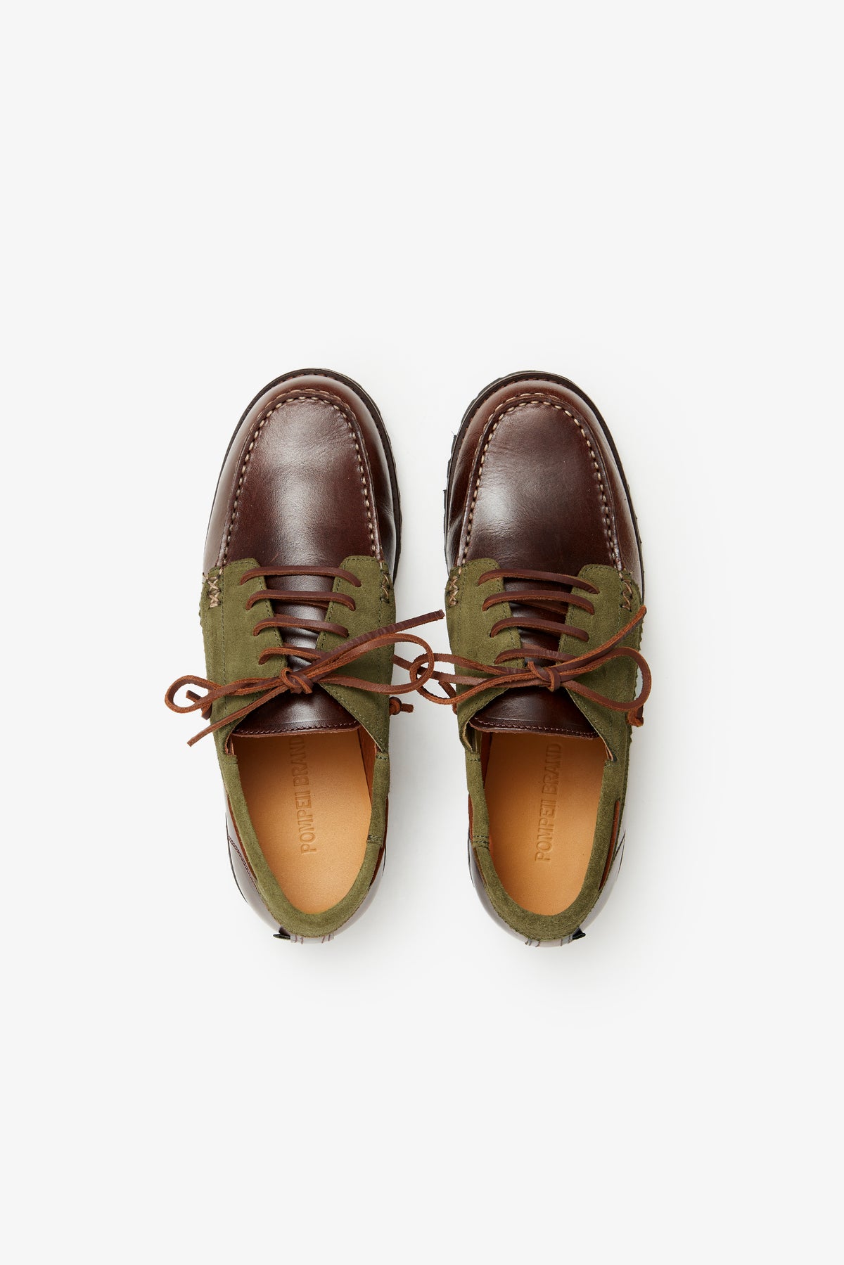 BRISTOL LEDER BRAUN KHAKI