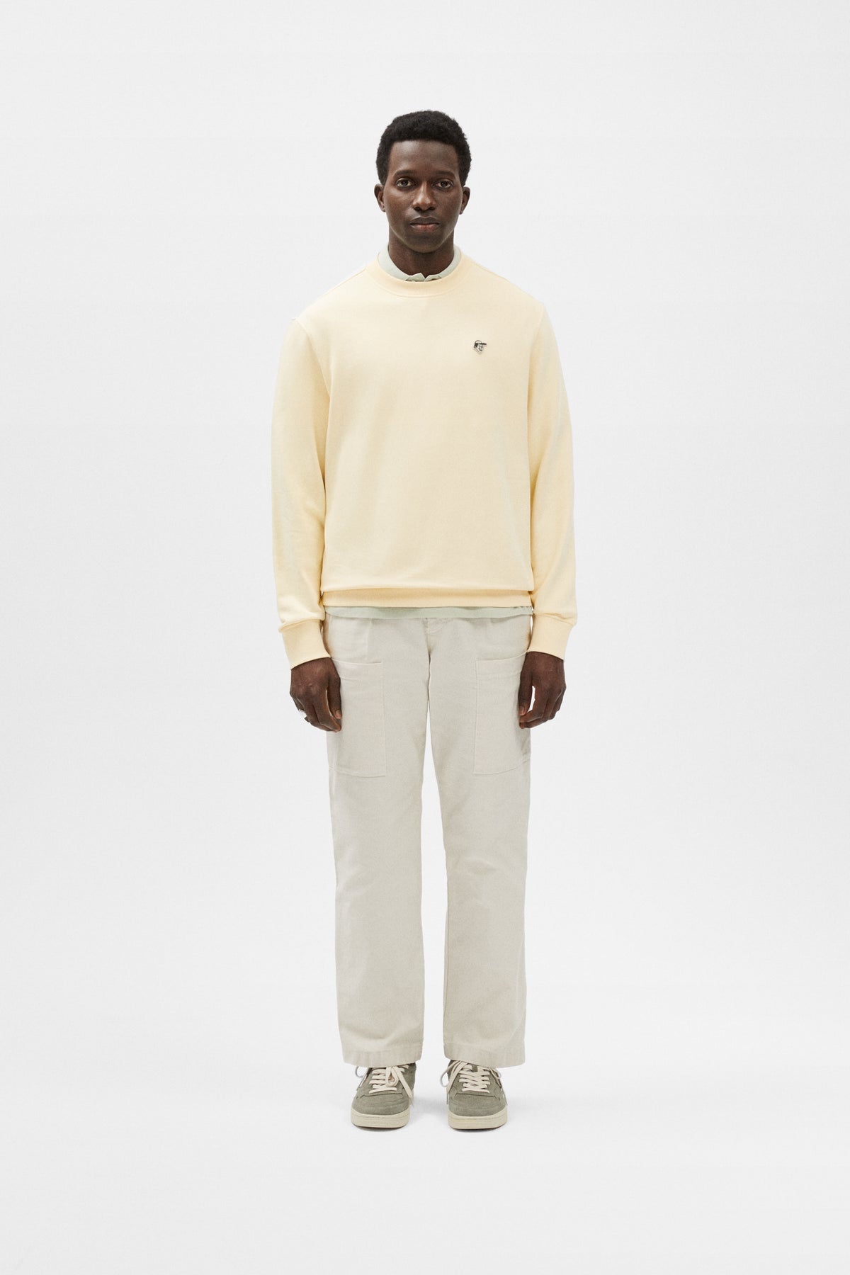 BEURRE EMILIO COL RAS DU COU SWEAT