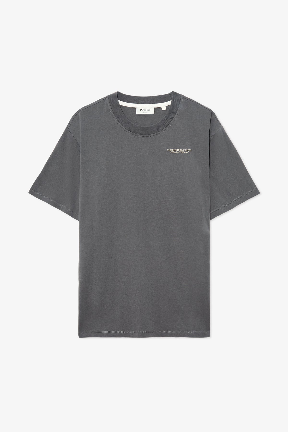 CHARCOAL T-SHIRT COM GRÁFICO DE RESIDÊNCIA