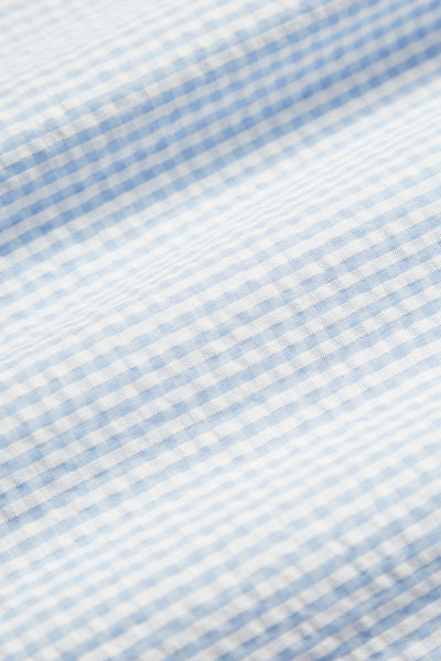 CHECKED LIGHT BLUE SHIRT