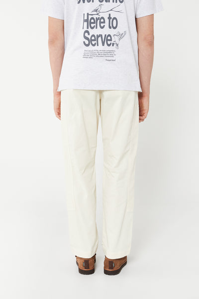 CREAM CONTRAST TREK TROUSER