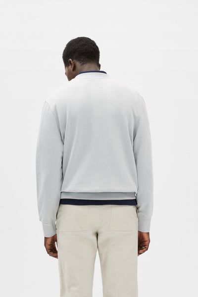 DUSTY BLUE EMILIO CREW NECK SWEAT