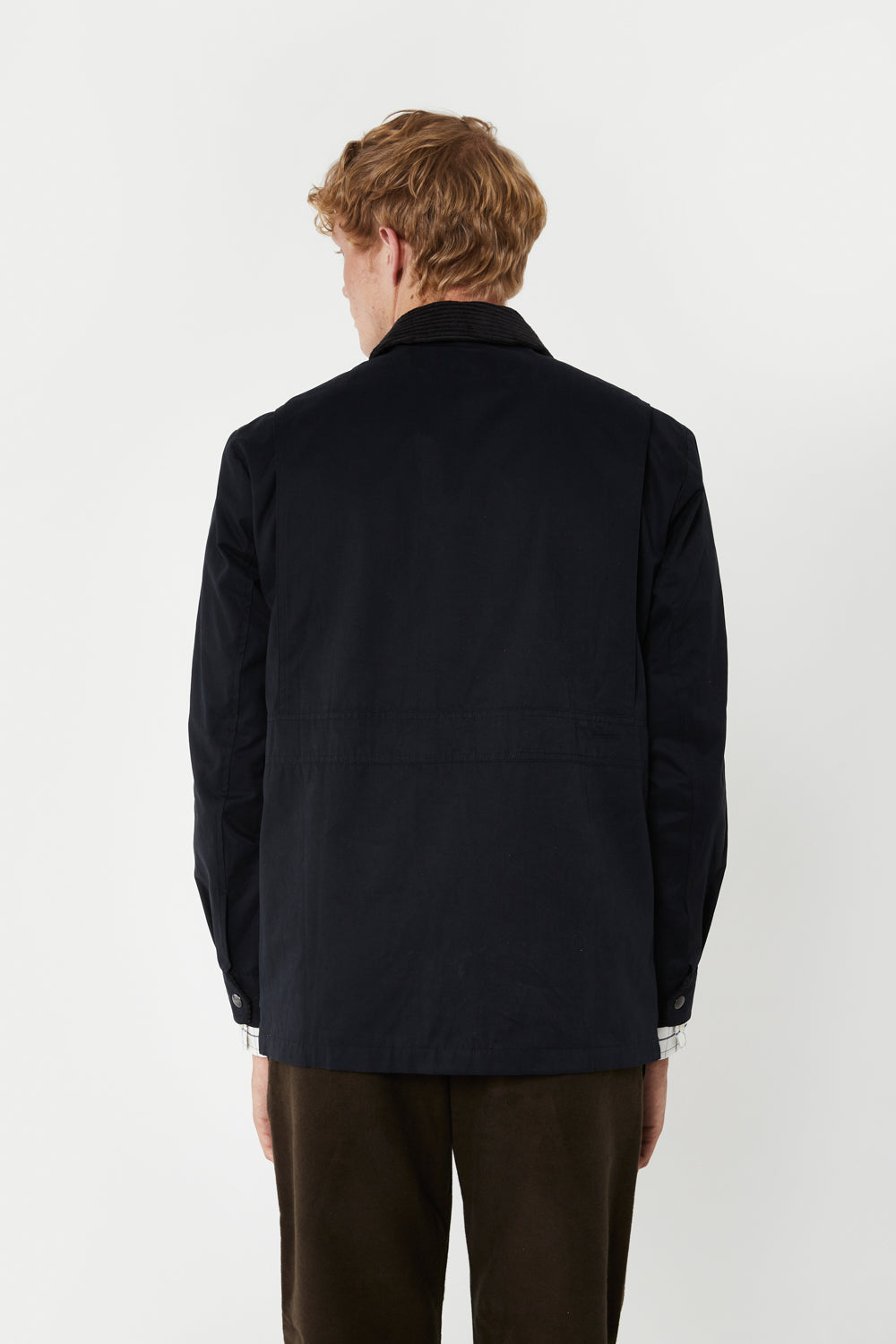 DUSKY CONTRASTED FIELD JACKET