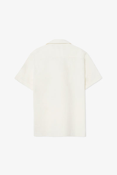 ECRU TEXTURE SHORT SLEEVE SHIRT