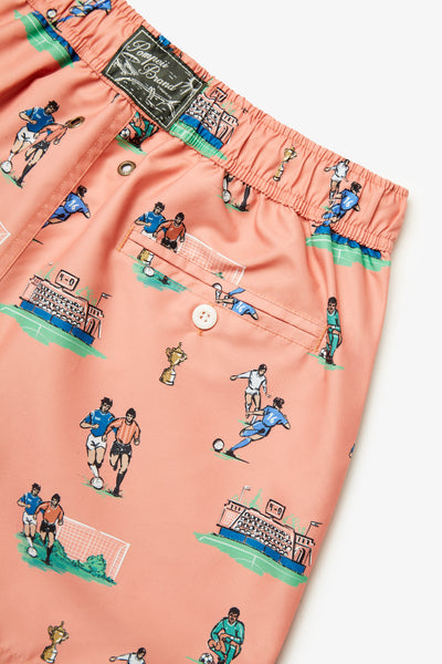 FOOTBALL SWIM TRUNKS