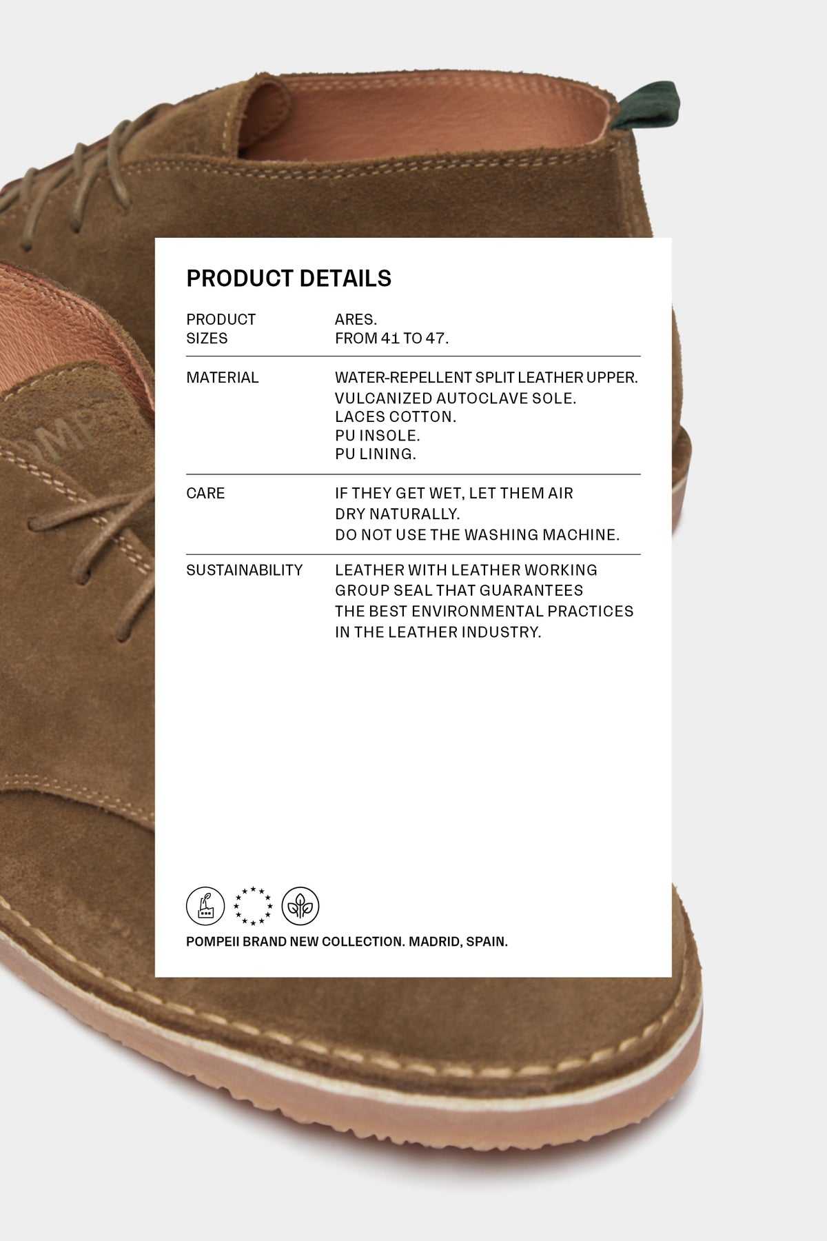 ARES MID CUT KHAKI