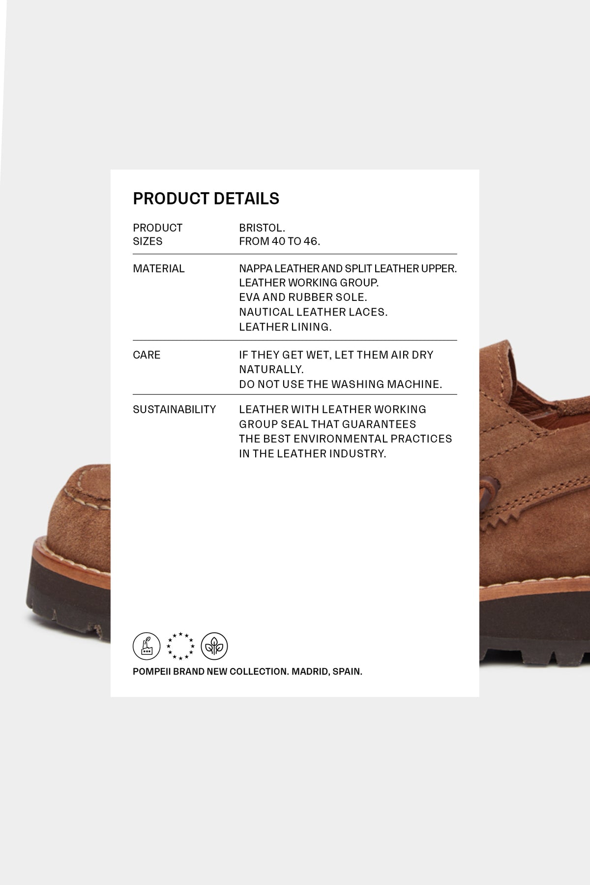 BRISTOL SUEDE HYDRO ROAST