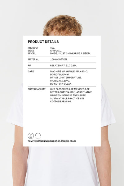 WHITE EMILIO TEE