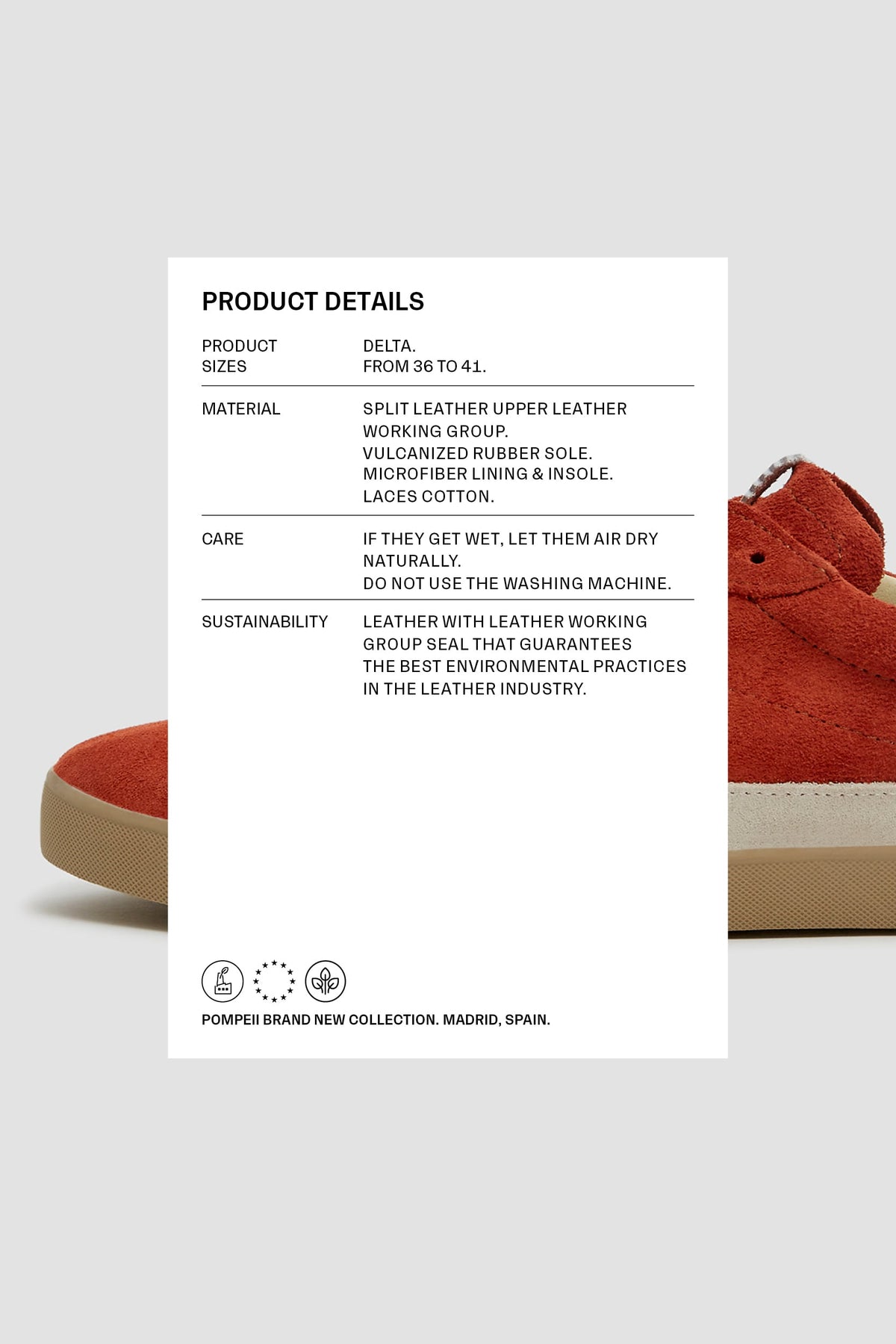 DELTA SUEDE REDWOOD