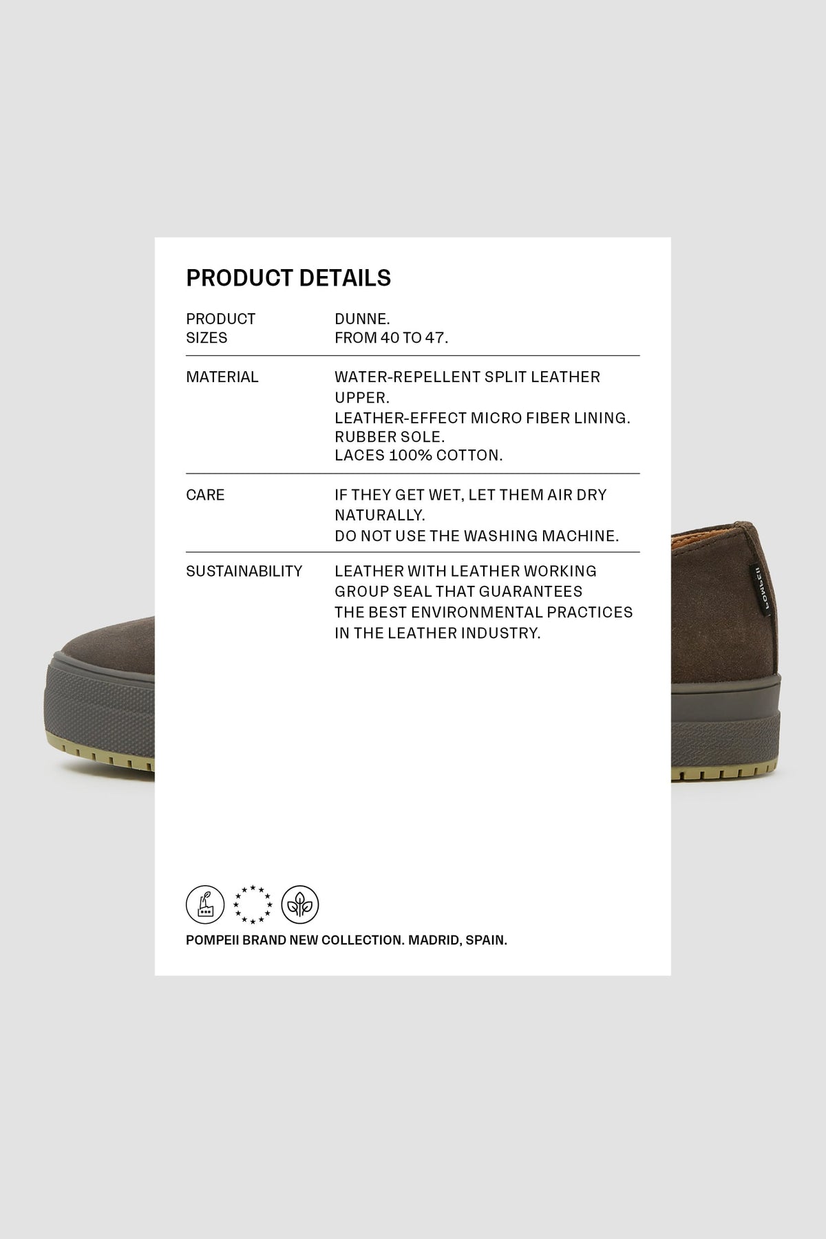 DUNNE SUEDE HYDRO DUSKY