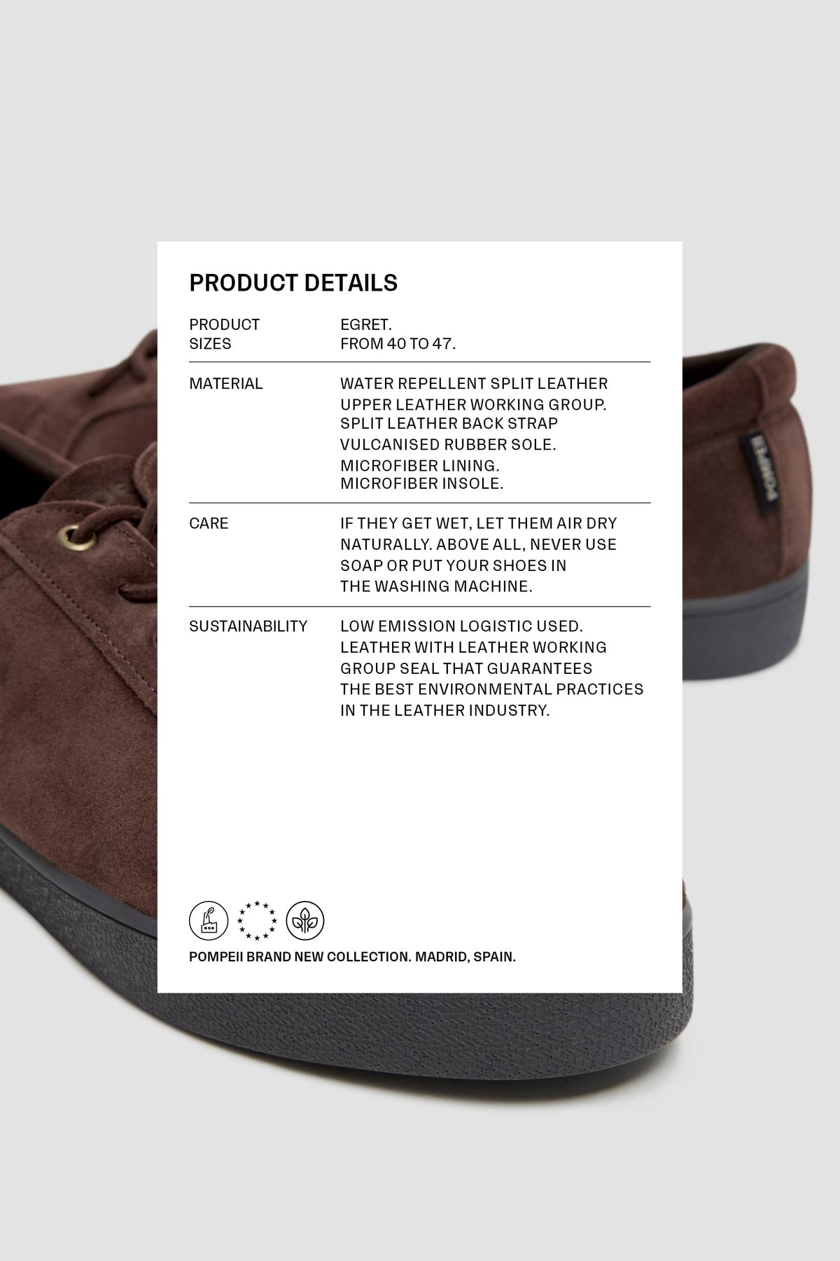 EGRET SUEDE HYDRO ROAST