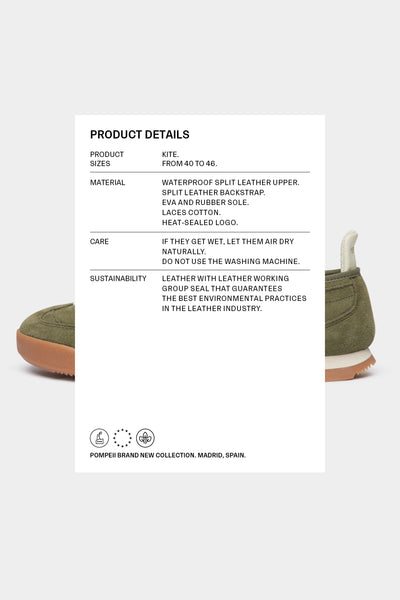KITE FULL SUEDE RETRO KHAKI