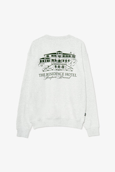 GREY RESIDENCE HOTEL GRAPHIC CREW NECK