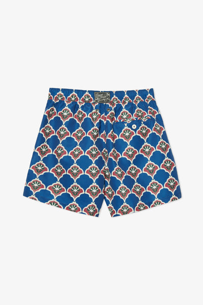HANDPAINTED KLEIN TILE SWIM TRUNKS