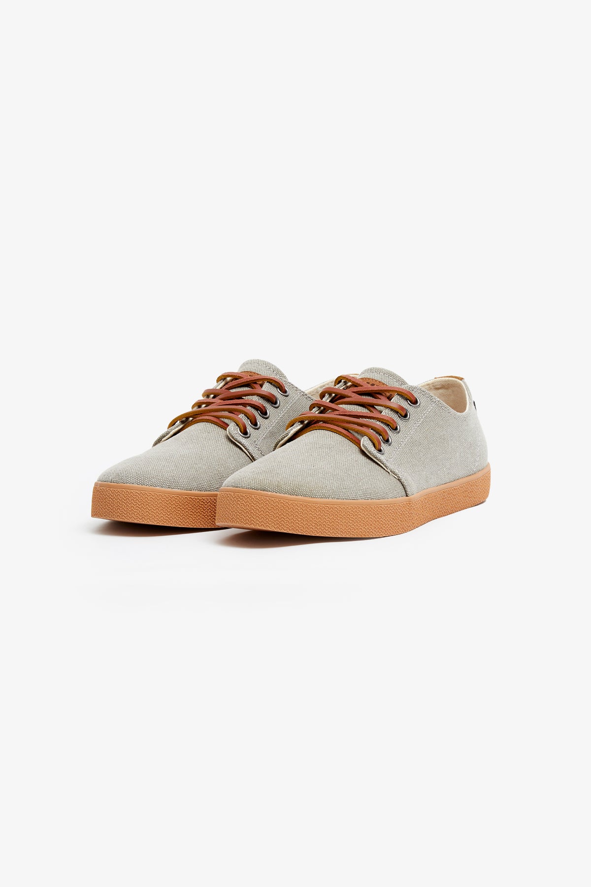 HIGBY CANVAS GREY CARAMEL