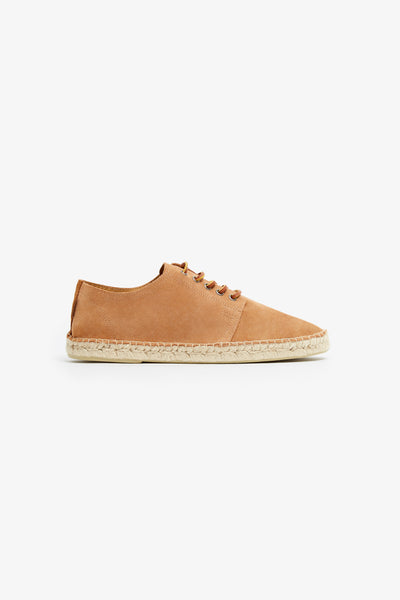 HIGBY JUTE SUEDE CARAMEL