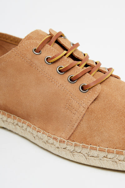 HIGBY JUTE SUEDE CARAMEL