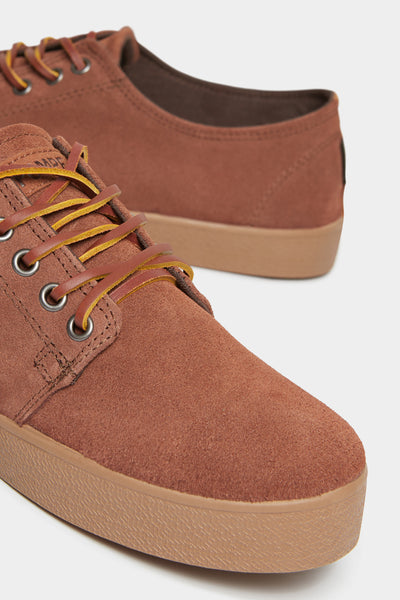 HIGBY SUEDE HYDRO REDWOOD TAUPE