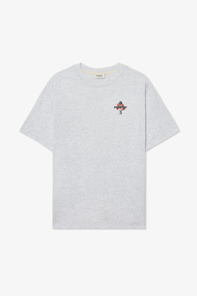 IMPOSTOR SYNDROME LIGHT GREY MELANGE TEE