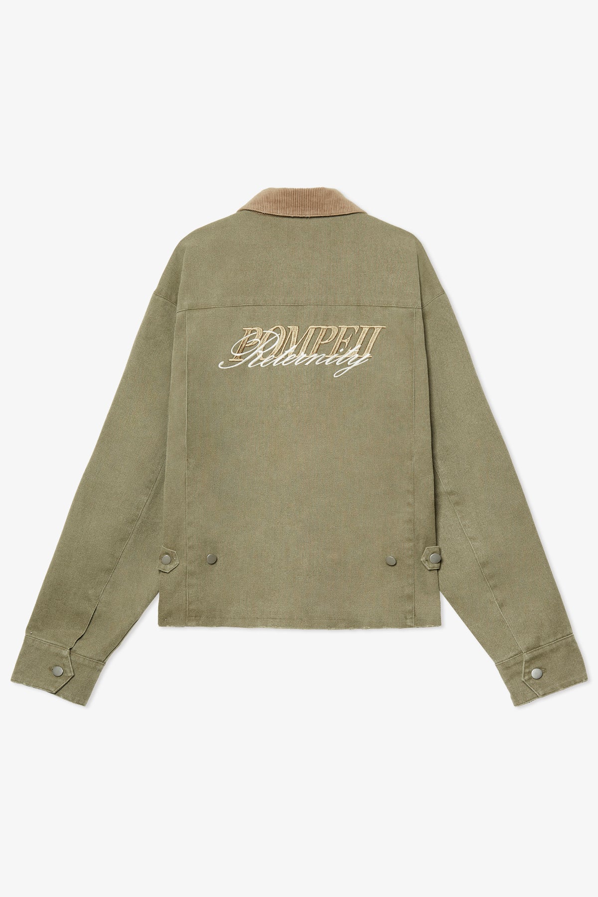POMPEII X RETERNITY WORKWEAR JACKE GEWASCHEN GRÜN