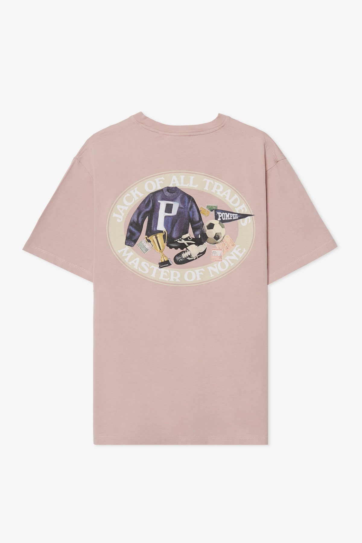 TEE-SHIRT MARRON "JACK OF ALL TRADES