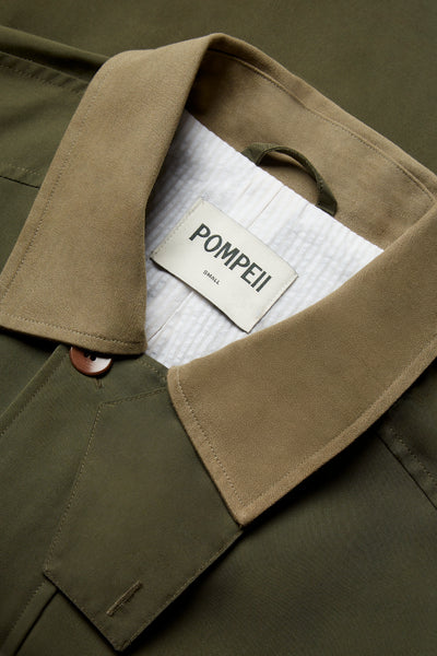 KHAKI SHORT FIELD JACKET