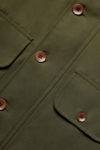 KHAKI SHORT FIELD JACKET