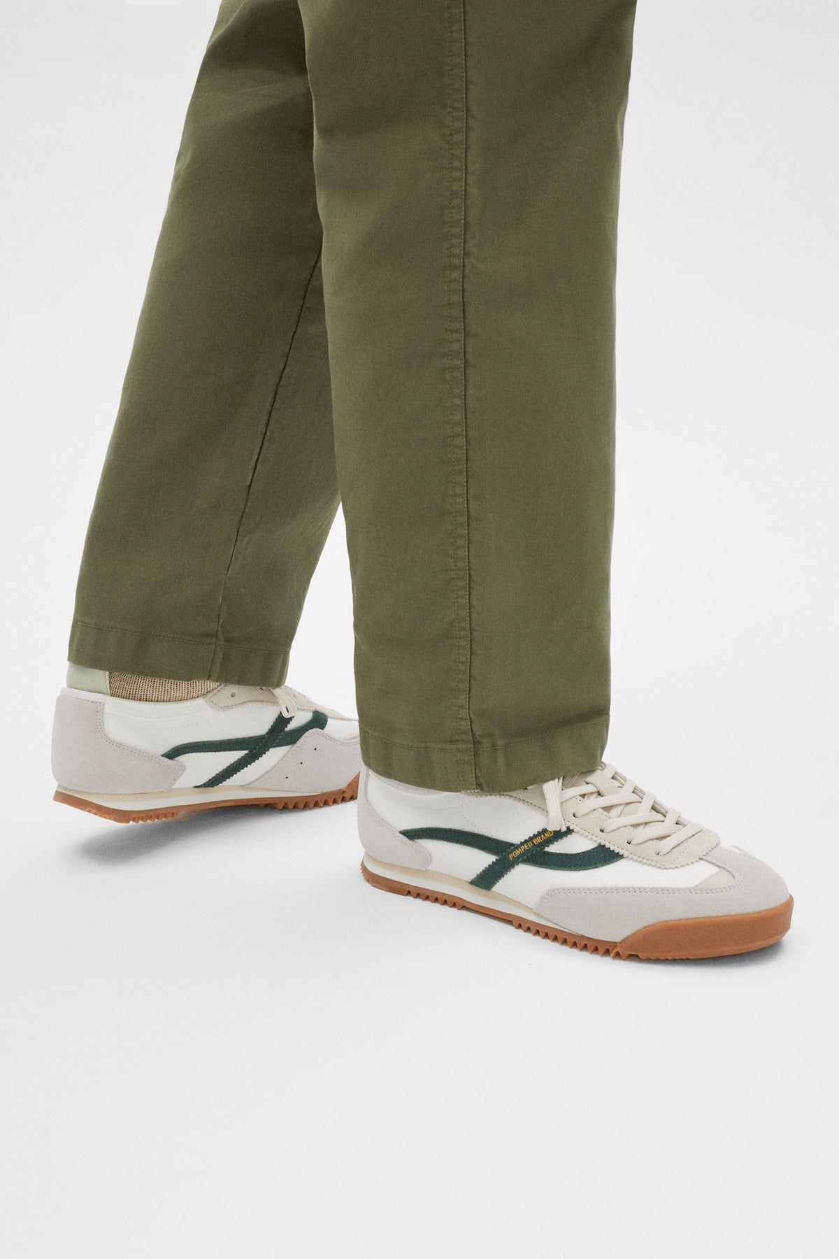 KITE SUEDE RETRO WHITE GREEN