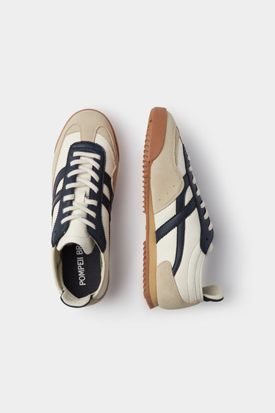 KITE LEATHER RETRO NAVY WHITE