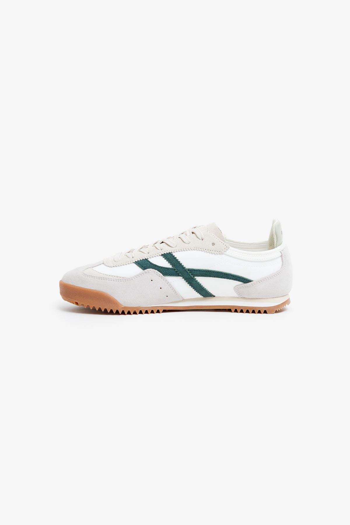 KITE SUEDE RETRO BLANC VERT