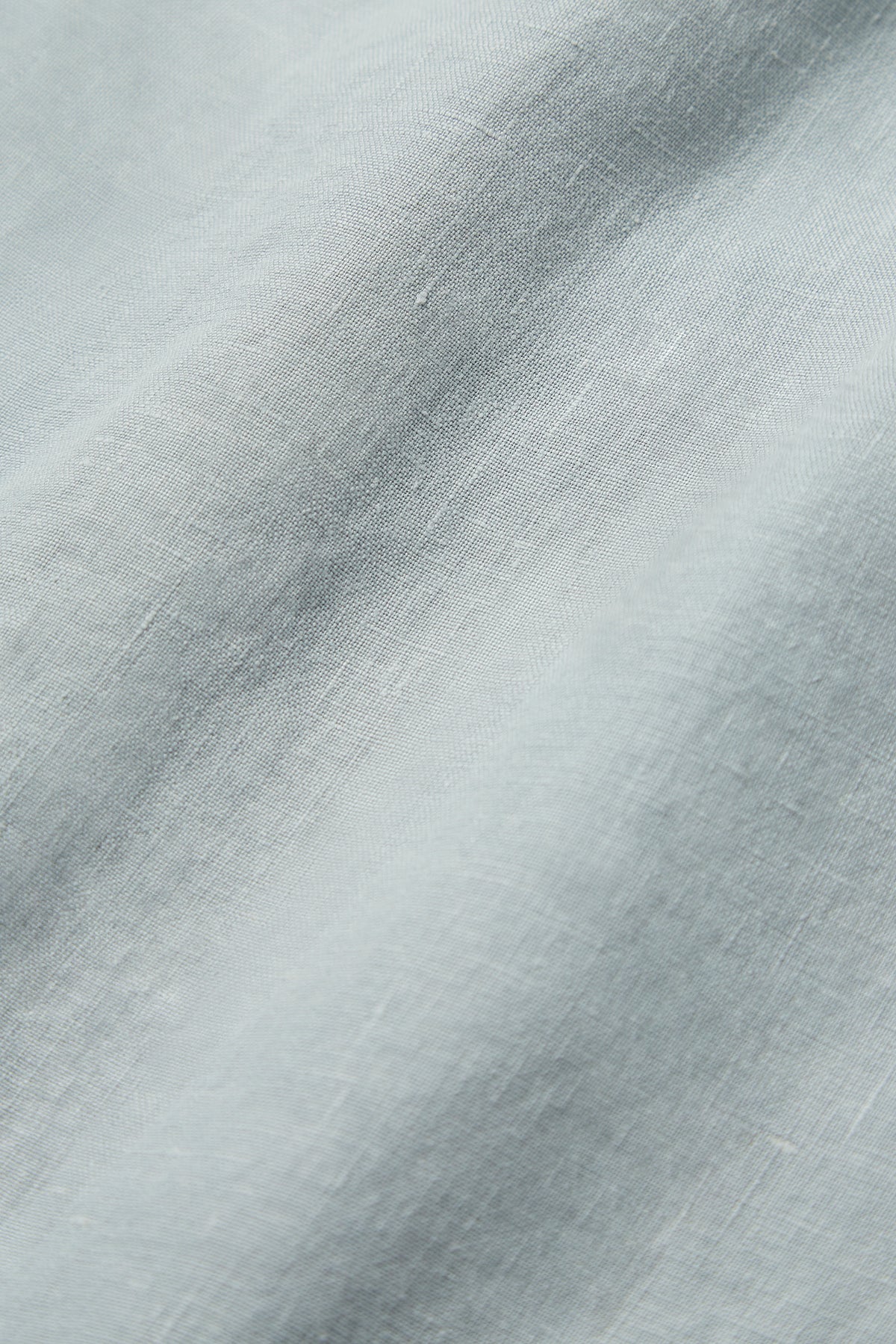 LIGHT BLUE LINEN BOXY SHIRT