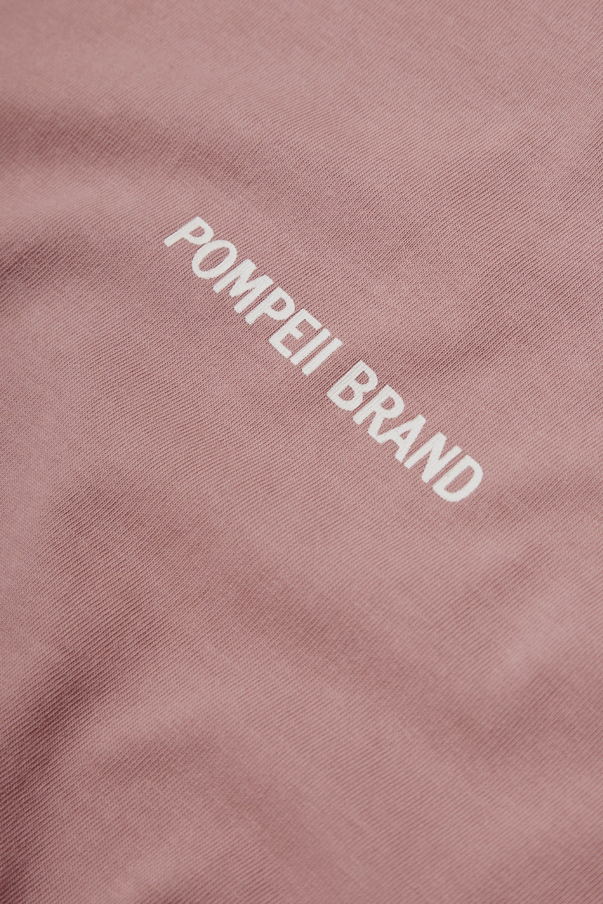 LOGO DARK PINK TEE