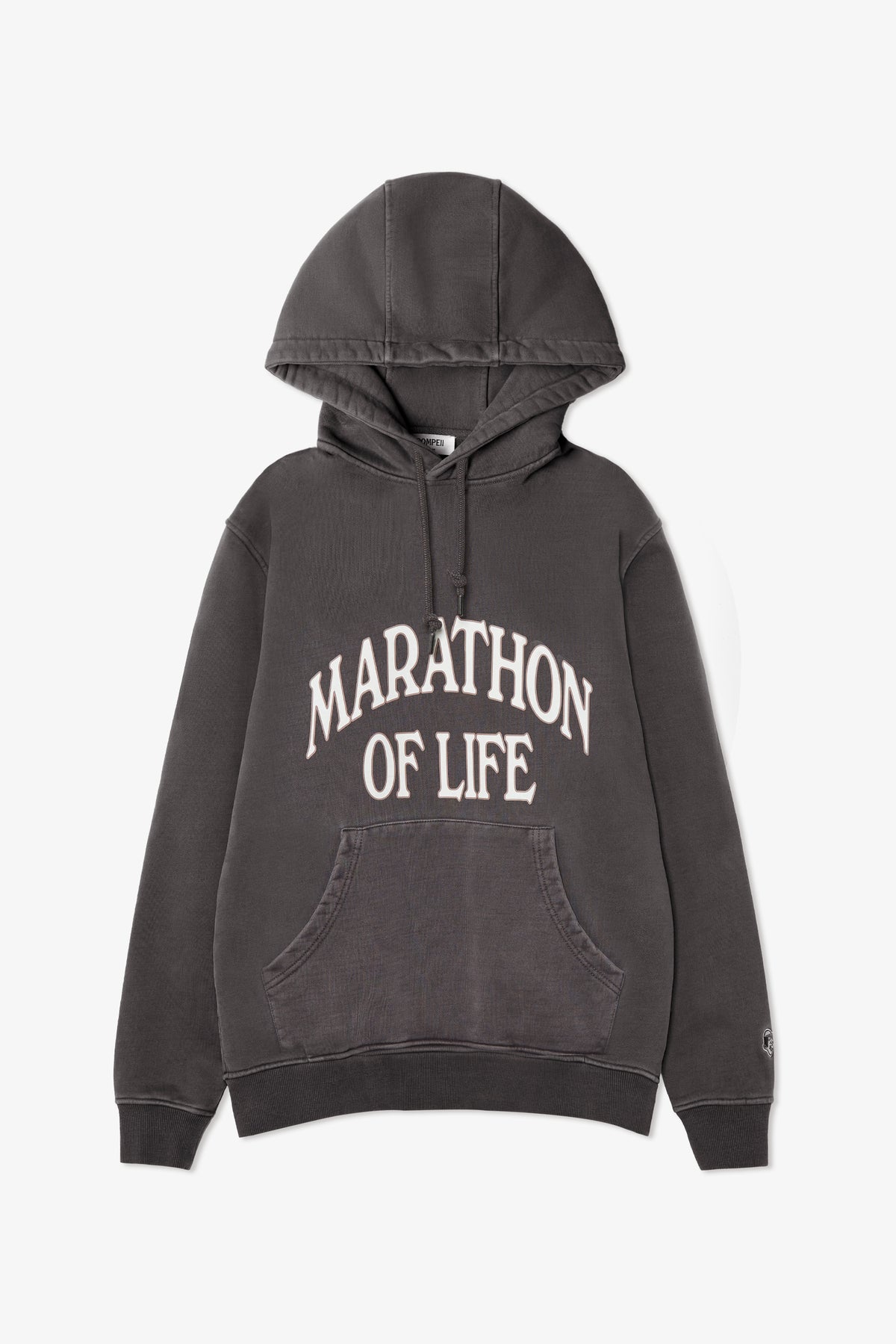 CHARCOAL MARATHON REGULAR HOODIE