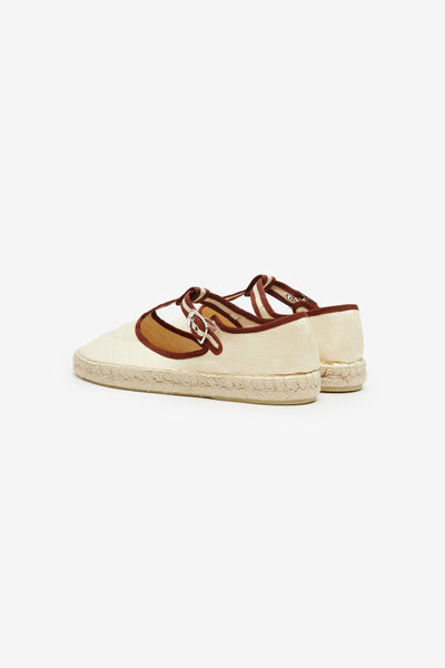 MAY SILK BONE BROWN