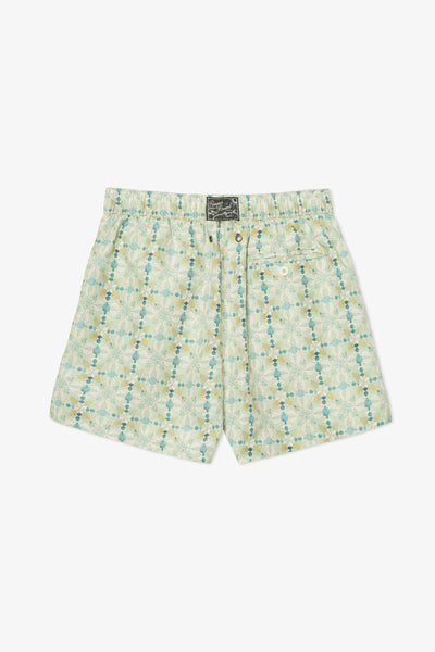 MEDITERRANEAN TILE ALOE SWIM TRUNKS