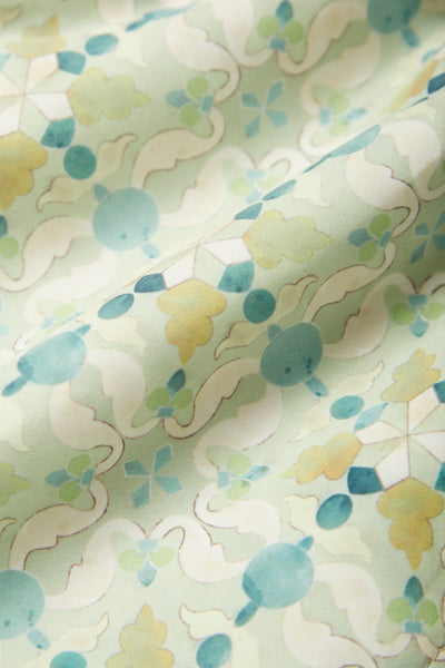 MEDITERRANEAN TILE ALOE SWIM TRUNKS
