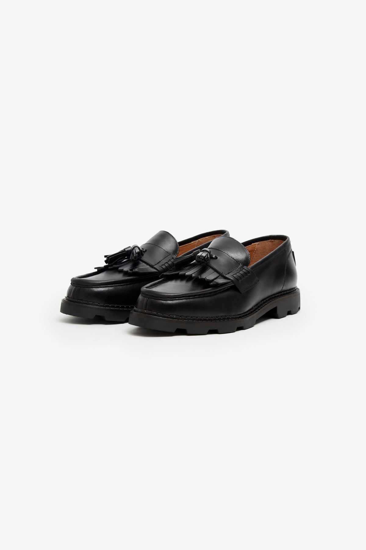 GLAND EN CUIR MODENA NOIR