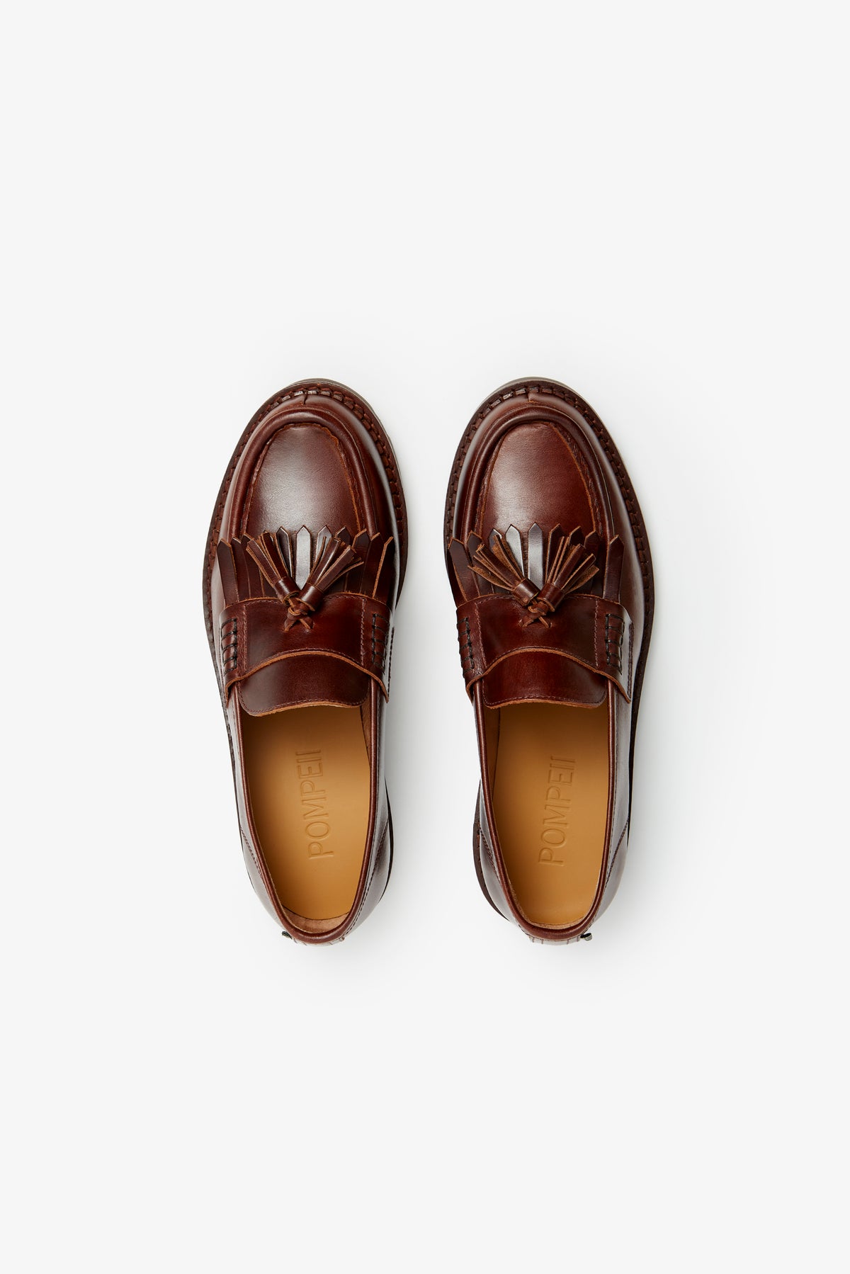 RÔTI DE CUIR À POMPON MODENA